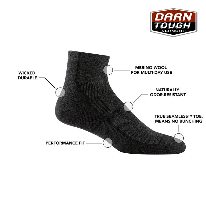 Men's Hiker 1/4 Midweight With Cushion