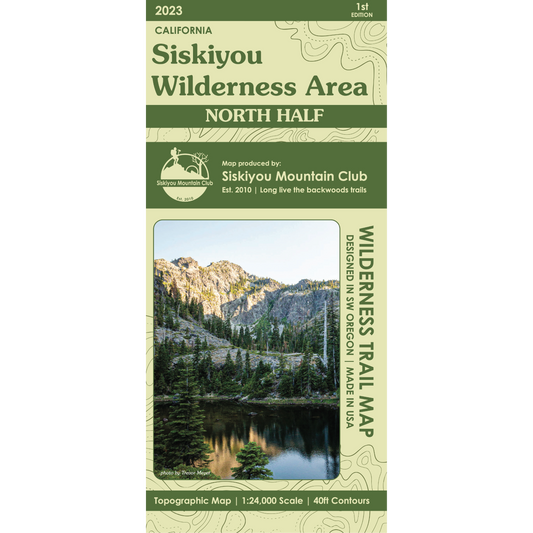Siskiyou Wilderness North Map