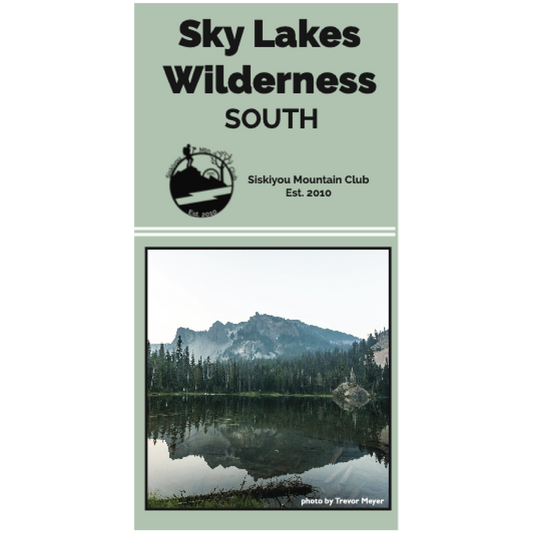 Sky Lakes Wilderness South Map
