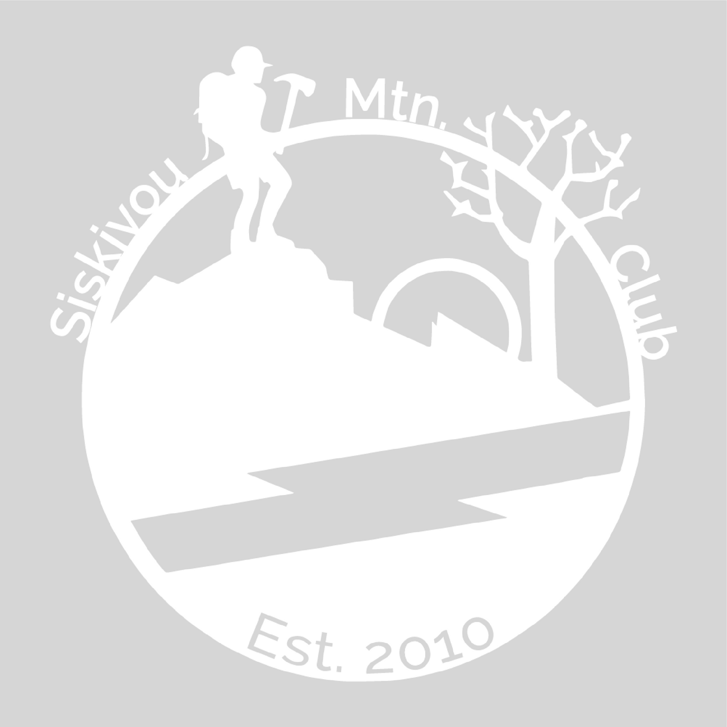 Transparent White SMC Sticker