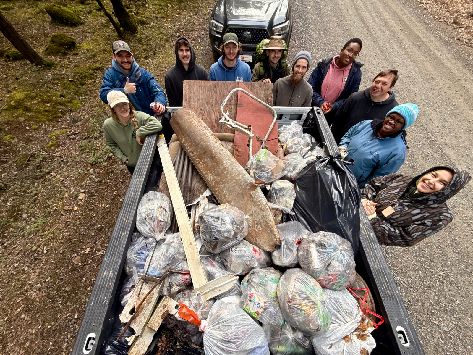 Volunteer Lyle hatch on December service trip: “God, we have fun out there.”