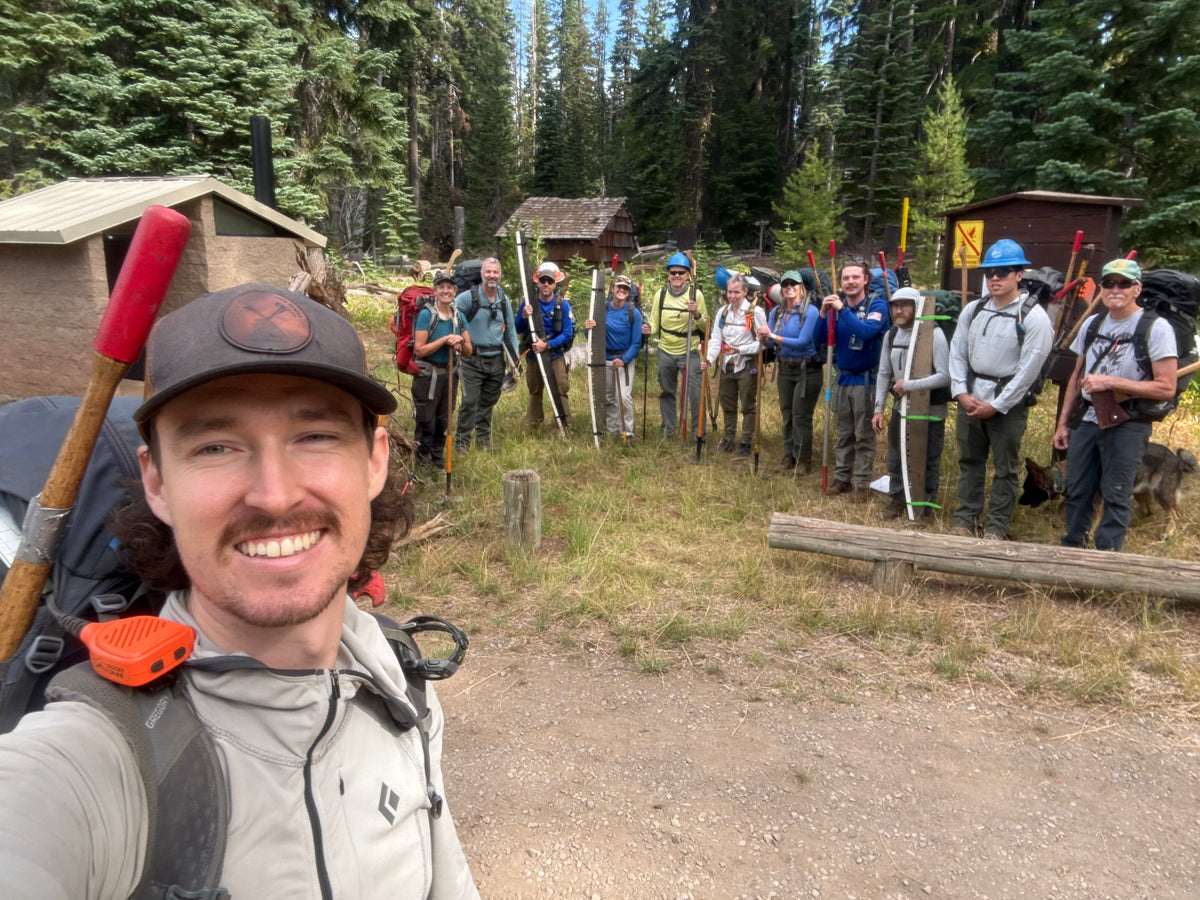 Klamath coalition service over 177 trail miles in Klamath Ranger District