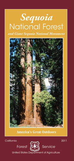 Sequoia National Forest MAP
