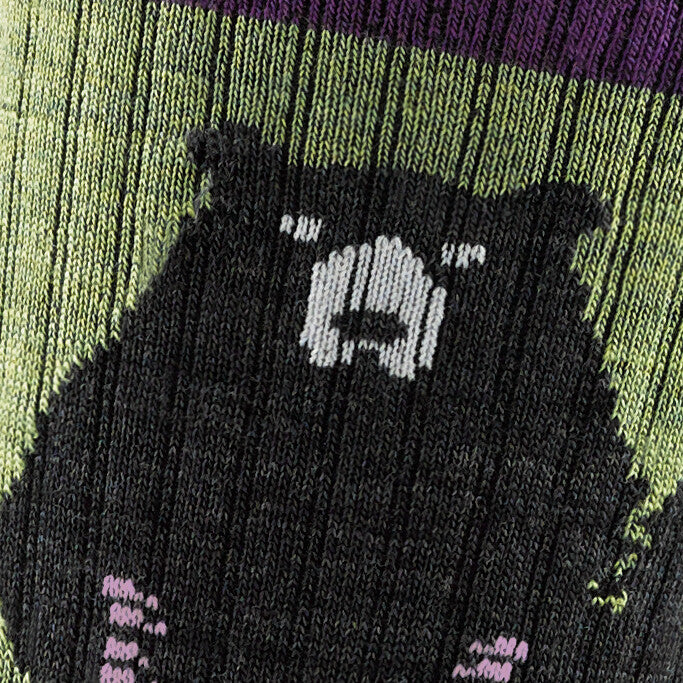 Women's Bear Town Micro Crew Lightweight Hiking Socks