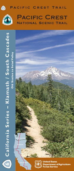 Pacific Crest National Scenic Trail (6) California Series- Klamath/South Cascades