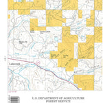 High Cascades District Map: South Half