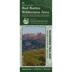 Red Buttes Wilderness Map Revised Edition