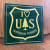 I 💚 US National Forests sticker