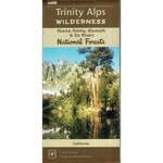 Trinity Alps Wilderness Map