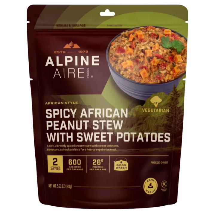 Spicy African Peanut Stew with Sweet Potatoes