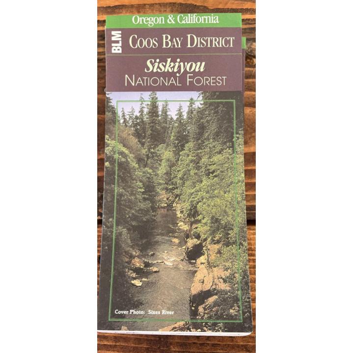 Coos Bay District Siskiyou National Forest Map