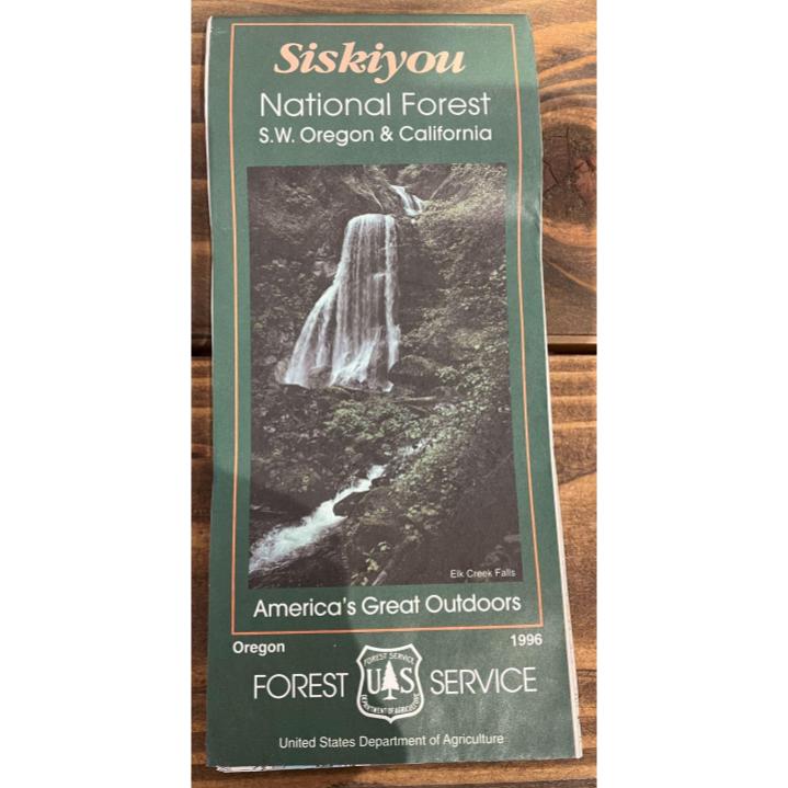 Siskiyou National Forest Map