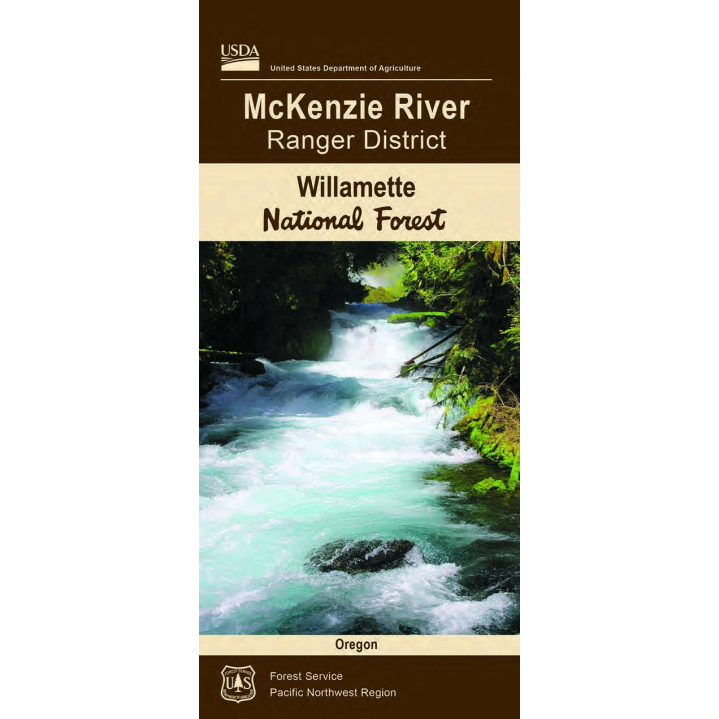 McKenzie River Ranger District Map