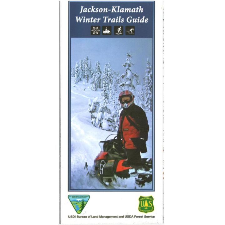 Winter Trails Guide - Jackson & Klamath Counties Map