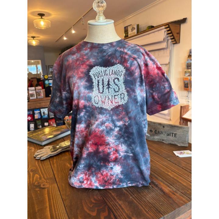 Public Lands Forever Tie Dye Tee