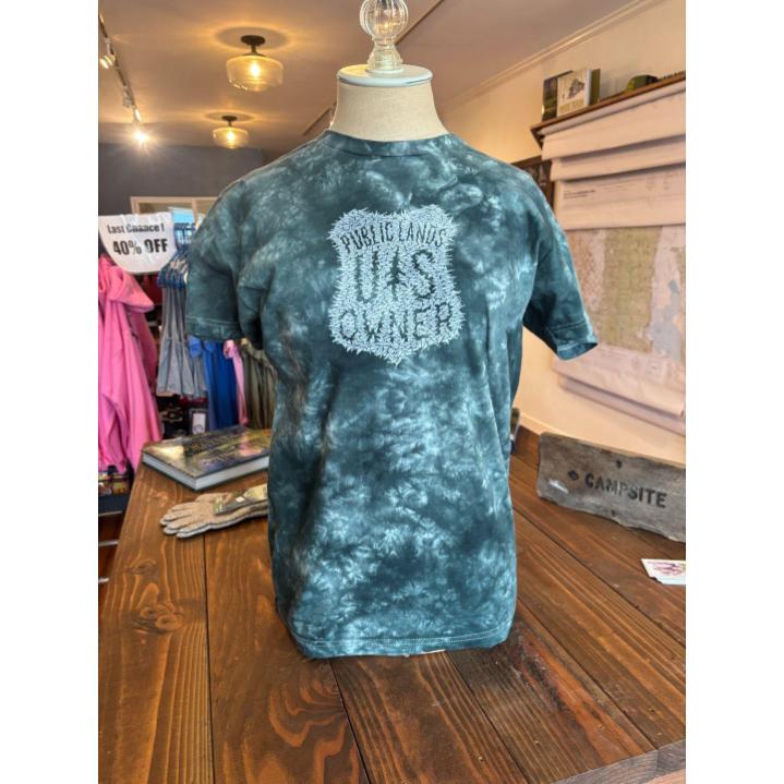 Public Lands Forever Tie Dye Tee