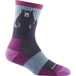 Women's Bear Town Micro Crew Lightweight Hiking Socks