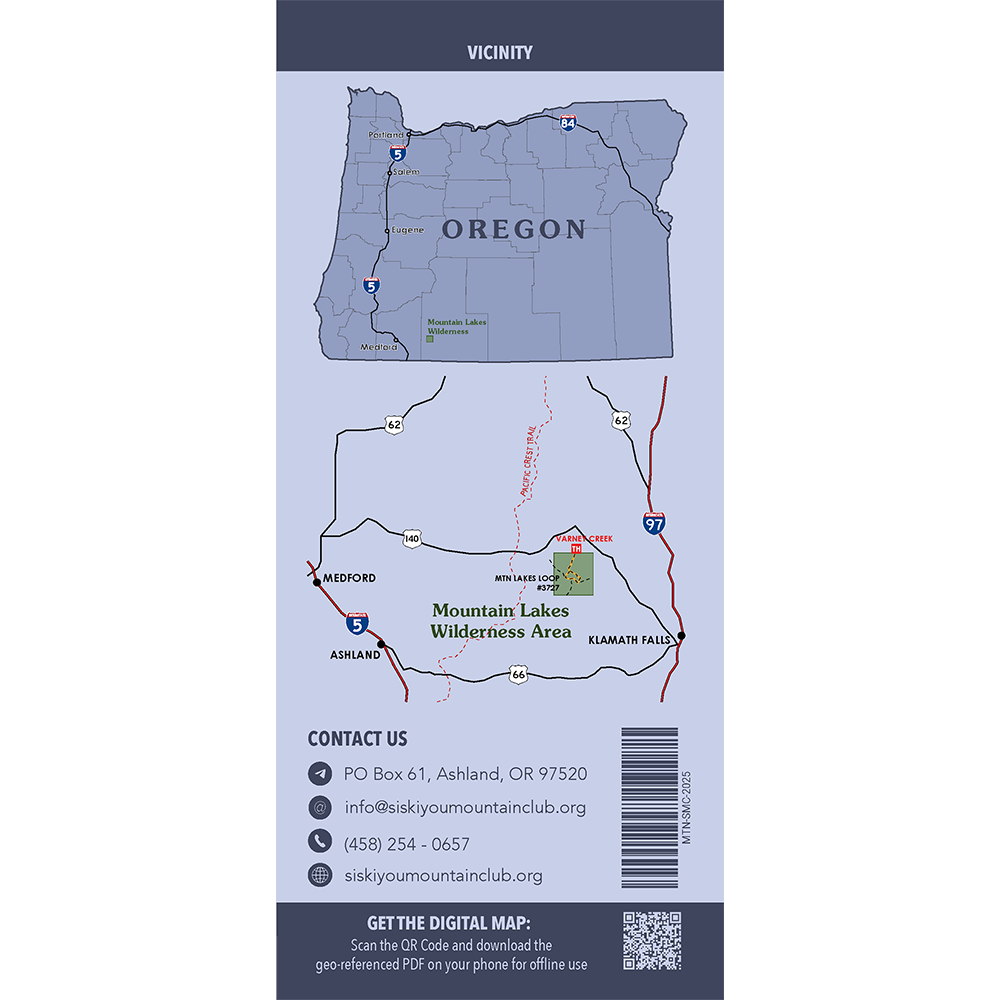 Mountain Lakes Project Map - DIGITAL