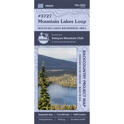 Mountain Lakes Project Map - DIGITAL