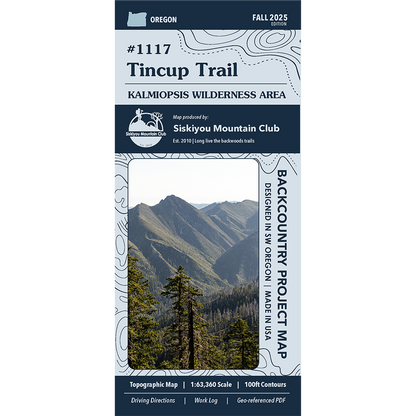 Tincup Trail Project Map - PRINT