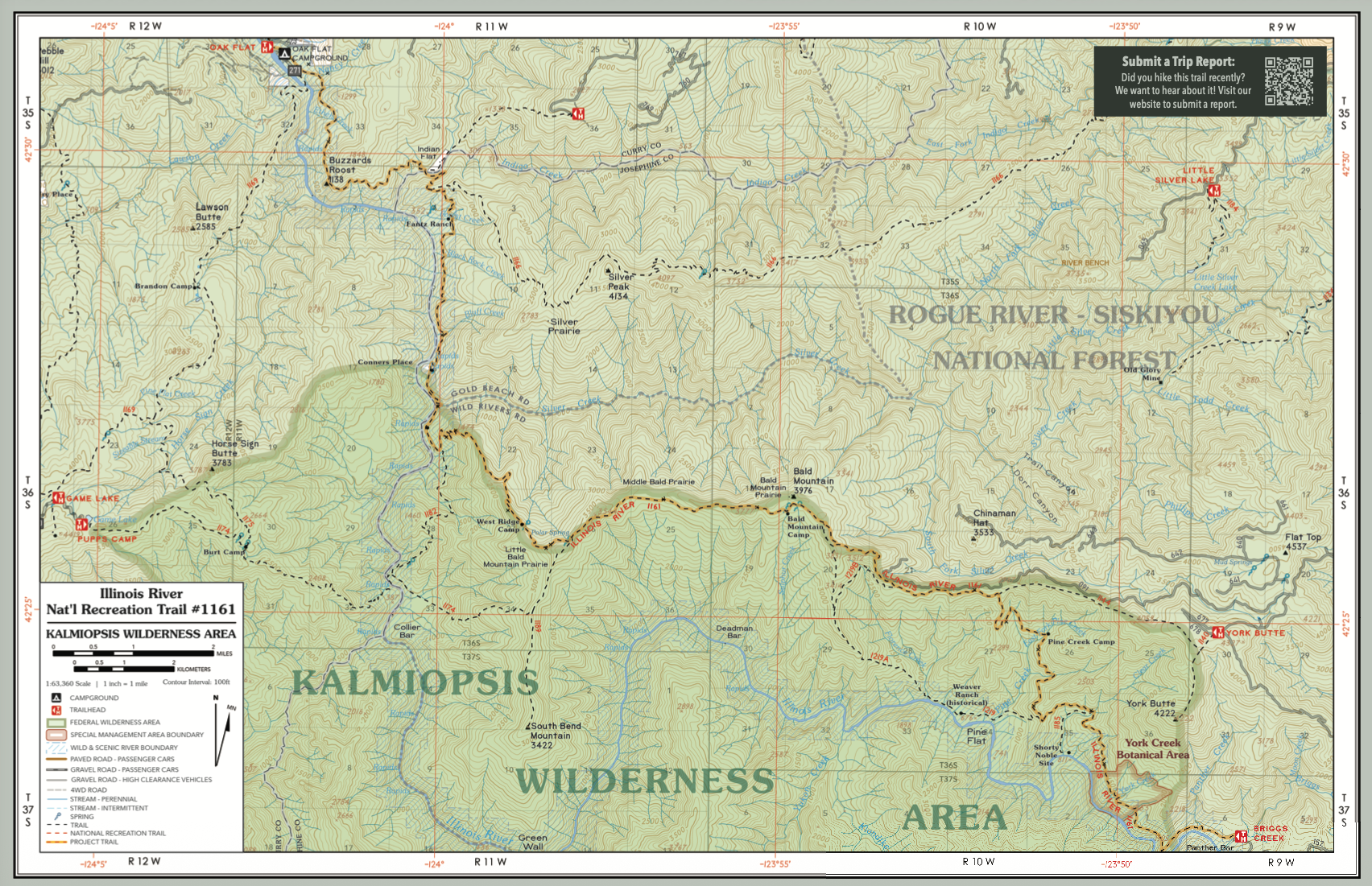Illinois River Trail Project Map - PRINT
