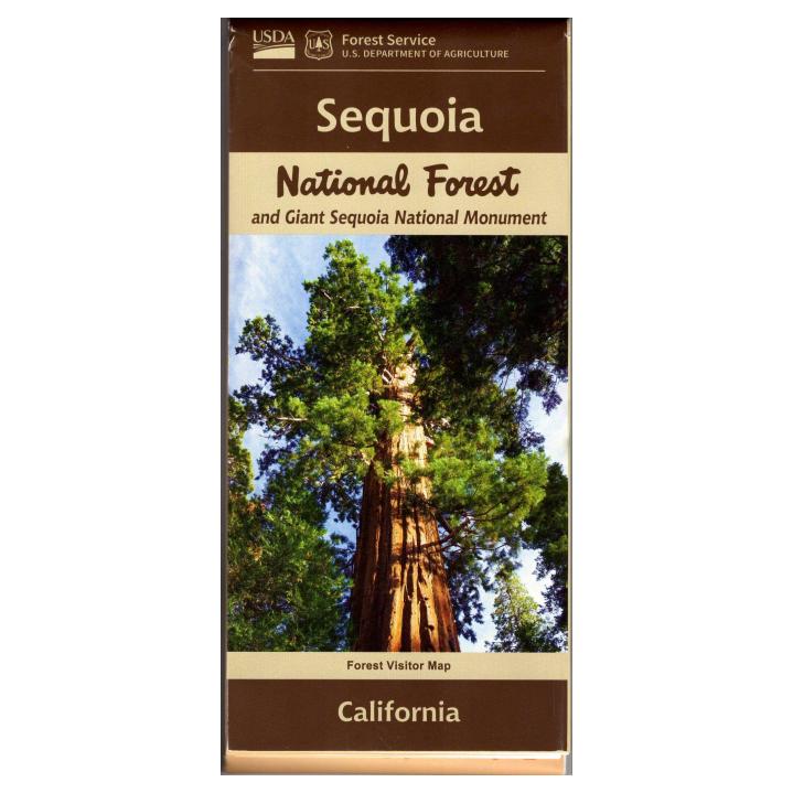 Sequoia National Forest & Giant Sequoia National Monument MAP