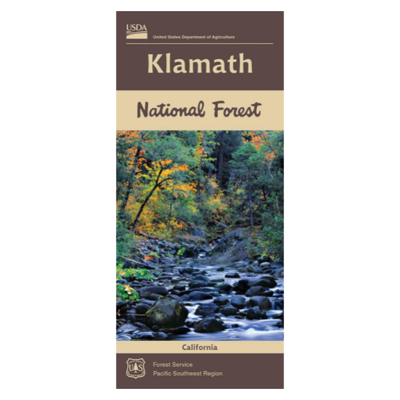 Klamath National Forest Map