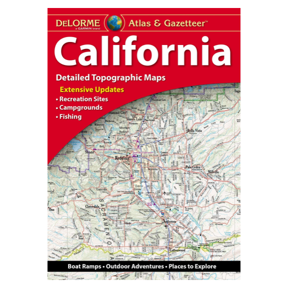 California Atlas & Gazetteer by DeLorme