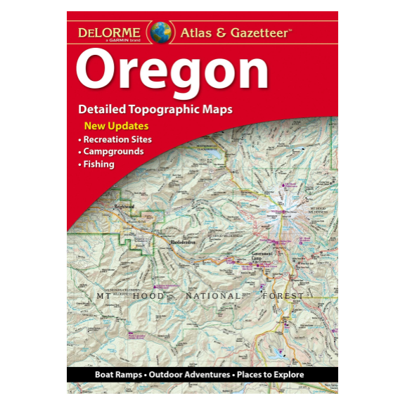 Oregon Road Atlas & Gazetteer