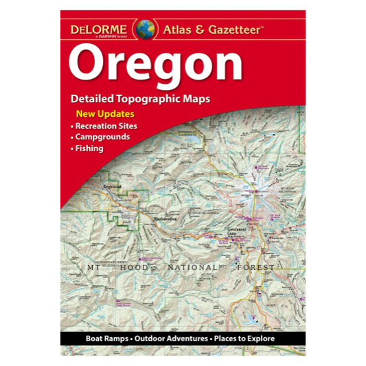 Oregon Road Atlas & Gazetteer