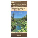 Powers & Gold Beach Ranger Districts Map