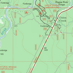 High Cascades District Map: North Half