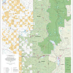 High Cascades District Map: South Half